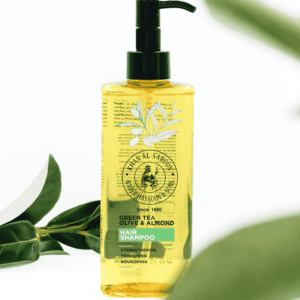 GREEN TEA & OLIVE & ALMOND HAIR SHAMPOO-min