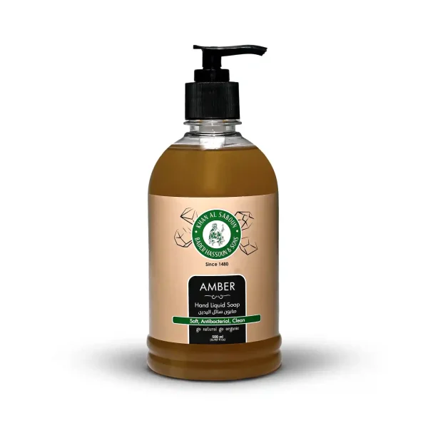 Amber Liquid Soap – 500ml