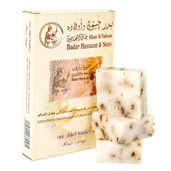 Rose soap packet