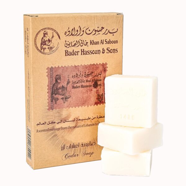 Cedar soap packet